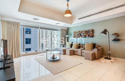 Apartment - 2 Bedrooms - 4 Bathrooms for rent in Emirates Crown - Dubai Marina - Dubai