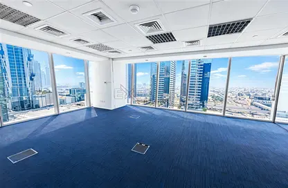 Office Space - Studio - 1 Bathroom for rent in One by Omniyat - Business Bay - Dubai