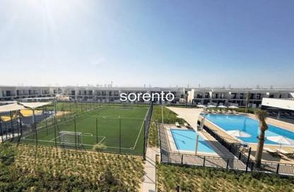 Townhouse - 3 - 3 for rent in Maha Townhouses - Town Square - Dubai