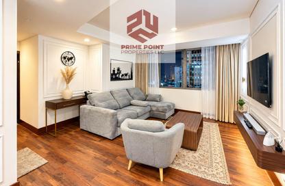 Apartment - 2 - 3 for rent in Jumeirah Living - Trade Centre Second - World Trade Center - Dubai