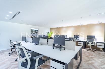 Office Space - Studio - 1 Bathroom for rent in The Binary Tower - Business Bay - Dubai