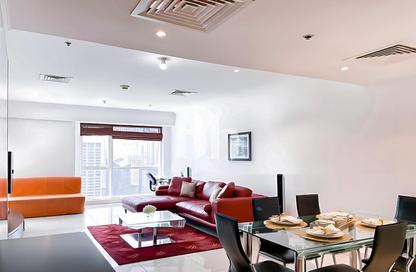 Apartment - 1 - 2 for rent in Al Shera Tower - JLT Cluster E - Jumeirah Lake Towers - Dubai