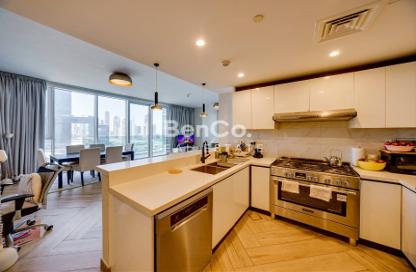 Apartment - 2 Bedrooms - 3 Bathrooms for rent in 1 Residences - 1 - 1 Residences - Al Kifaf - Bur Dubai - Dubai
