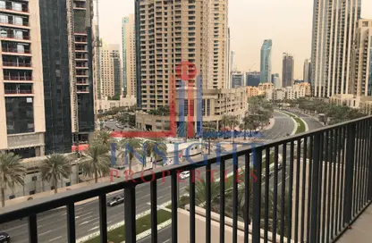 شقة - 2 غرف نوم - 3 حمامات للايجار في مرتفعات بوليفارد برج 2 - مرتفعات بوليفارد - وسط مدينة دبي - دبي