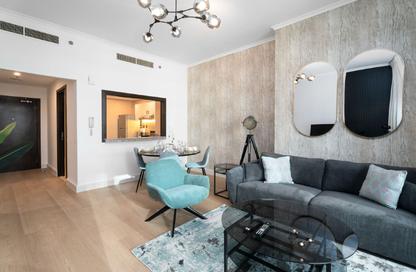 Apartment - 1 - 1 for rent in The Torch - Dubai Marina - Dubai