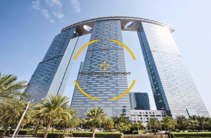 Apartment - 1 - 1 for sale in The Gate Tower 2 - Shams Abu Dhabi - Al Reem Island - Abu Dhabi Apartment - 1 - 1 for sale in The Gate Tower 2 - Shams Abu Dhabi - Al Reem Island - Abu Dhabi
