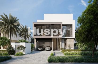 Villa - 5 - 6 for sale in Beach Collection Frond P - Beach Collection - Palm Jebel Ali - Dubai