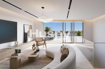 Villa - 5 - 6 for sale in Beach Collection Frond P - Beach Collection - Palm Jebel Ali - Dubai