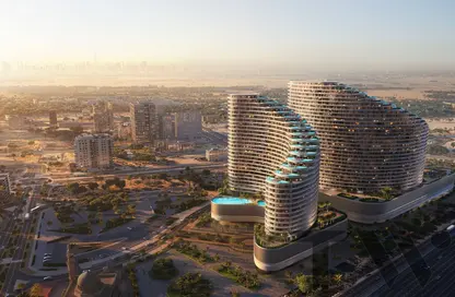 Apartment - Studio - 1 Bathroom for sale in Binghatti Skyflame 2 - Binghatti Skyflame - Majan - Dubai Land - Dubai