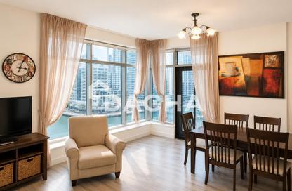 Apartment - 2 Bedrooms - 2 Bathrooms for rent in Sanibel Tower - Park Island - Dubai Marina - Dubai
