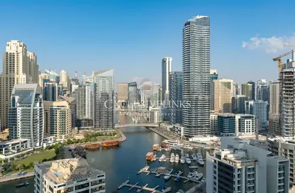 شقة - 2 غرف نوم - 2 حمامات للايجار في استوديو وان - دبي مارينا - دبي