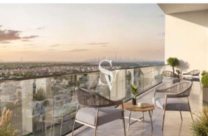 Apartment - 1 - 2 for sale in Bliss Tower - Dubai Land Residence Complex - Dubai