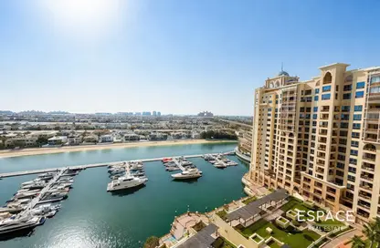Apartment - 2 Bedrooms - 3 Bathrooms for rent in Marina Residences 2 - Marina Residences - Palm Jumeirah - Dubai