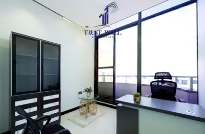 Office Space - Studio - 5 Bathrooms for rent in Dar Al Salam Building - Corniche Road - Abu Dhabi