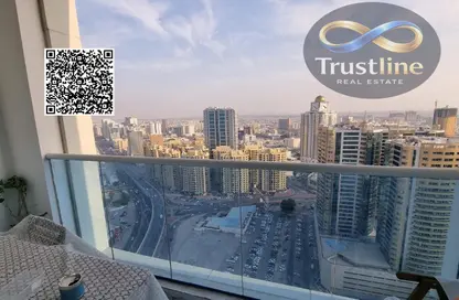 Apartment - 2 Bedrooms - 3 Bathrooms for sale in Oasis Tower - Al Rashidiya 1 - Al Rashidiya - Ajman