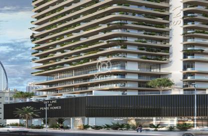 Apartment - Studio - 1 for sale in Sky Line by Peace Homes - Dubai Land Residence Complex - Dubai