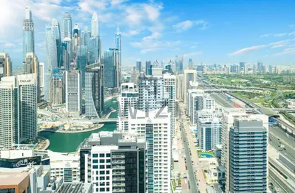 شقة - غرفة نوم - 1 حمام للبيع في جي دبليو ماريوت هوتيل مارينا - دبي مارينا - دبي