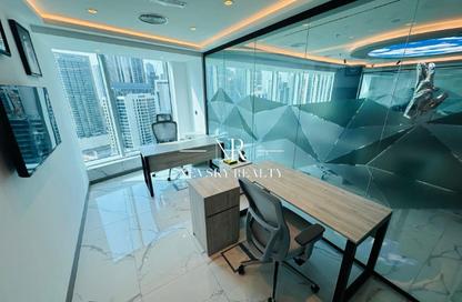 Office Space - Studio - 1 for rent in The Prime Tower - Business Bay - Dubai