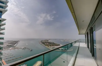 شقة - 3 غرف نوم - 3 حمامات للايجار في برج Beach Vista 2 - بيتش فيستا - إعمار بيتشفرونت - دبي هاربور - دبي