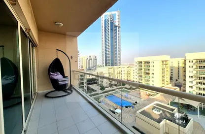 شقة - 2 غرف نوم - 1 حمام للايجار في الغزلان - 1 - الغزلان - جرينز - دبي