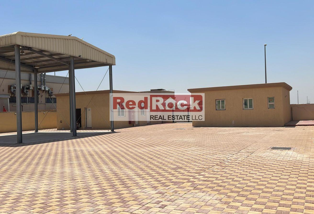 Open Land with Labor Camp + Shops and 155KW Load