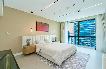 Apartment - 2 Bedrooms - 3 Bathrooms for rent in Al Bateen Residences - Jumeirah Beach Residence - Dubai