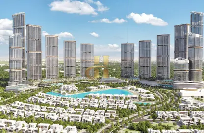 Apartment - 1 Bedroom - 2 Bathrooms for sale in 340 Riverside Crescent - Sobha Hartland II - Bukadra - Dubai