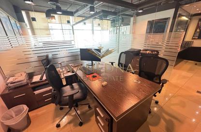 Office Space - Studio - 1 Bathroom for rent in Clover Bay Tower - Business Bay - Dubai