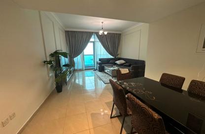 Apartment - 2 - 2 for rent in Ajman Corniche Residences - Ajman Corniche Road - Ajman