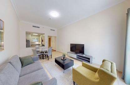 Apartment - 1 Bedroom - 2 Bathrooms for rent in Zumurud Tower - Dubai Marina - Dubai