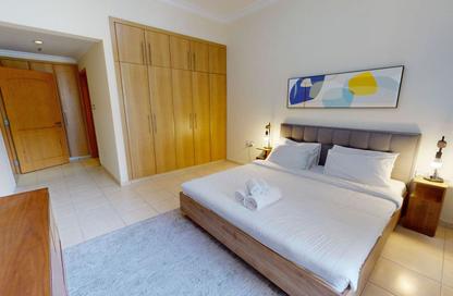 Apartment - 1 Bedroom - 2 Bathrooms for rent in Zumurud Tower - Dubai Marina - Dubai