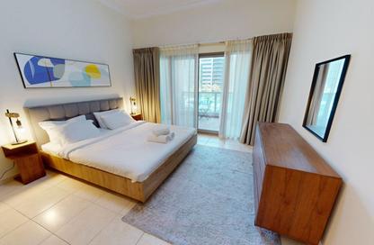 Apartment - 1 Bedroom - 2 Bathrooms for rent in Zumurud Tower - Dubai Marina - Dubai
