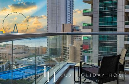 Apartment - 3 Bedrooms - 3 Bathrooms for rent in Skyview Tower - Dubai Marina - Dubai