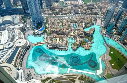 شقة - 2 غرف نوم - 4 حمامات للايجار في برج خليفة - برج خليفة - وسط مدينة دبي - دبي