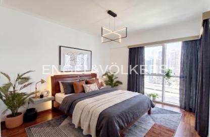 Apartment - 2 Bedrooms - 3 Bathrooms for rent in Saba Tower 2 - JLT Cluster Q - Jumeirah Lake Towers - Dubai