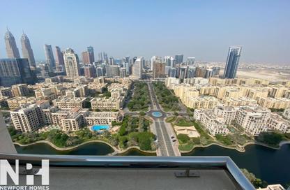 شقة - غرفة نوم - 2 حمامات للايجار في جولف تاورز - أبراج الجولف - ذا فيوز - دبي