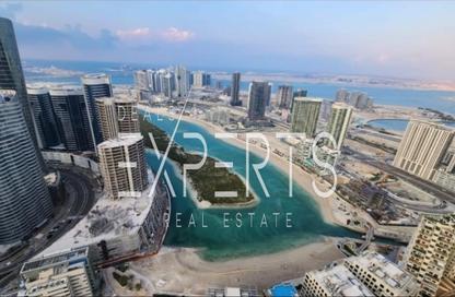 Apartment - 3 Bedrooms - 4 Bathrooms for rent in Sun Tower - Shams Abu Dhabi - Al Reem Island - Abu Dhabi