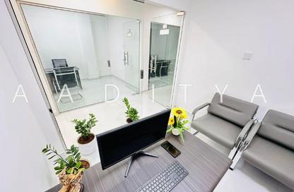 Office Space - Studio - 1 Bathroom for rent in Horizone Building - Port Saeed - Deira - Dubai