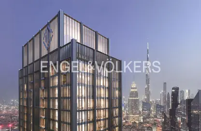 شقة - غرفة نوم - 2 حمامات للبيع في دي اي اف سي هايتس تاور - مركز دبي المالي العالمي - دبي