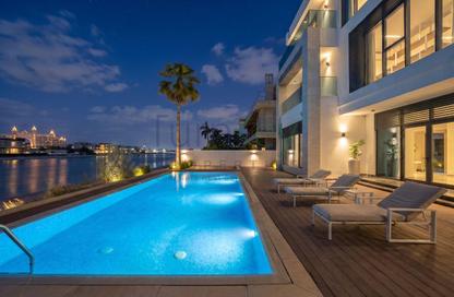 Villa - 7+ - 7+ for rent in Garden Homes Frond G - Garden Homes - Palm Jumeirah - Dubai