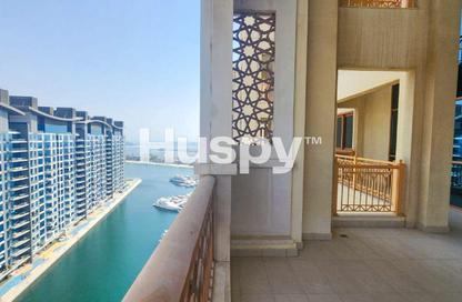 Apartment - 4 Bedrooms - 5 Bathrooms for rent in Marina Residences 1 - Marina Residences - Palm Jumeirah - Dubai