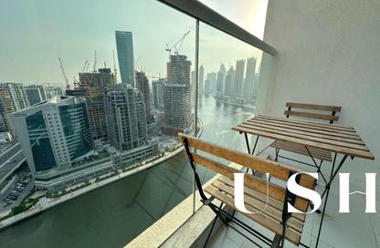Apartment - 1 Bedroom - 2 Bathrooms for rent in Damac Maison Prive B - Damac Maison Prive - Business Bay - Dubai