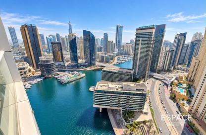Apartment - 2 - 3 for rent in Bay Central Tower West - Bay Central - Dubai Marina - Dubai