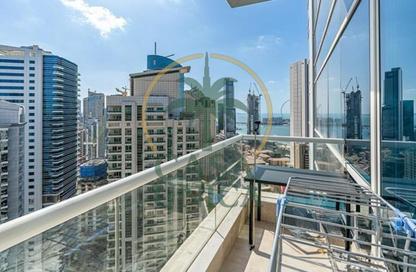 Apartment - 1 - 2 for rent in Botanica Tower - Dubai Marina - Dubai