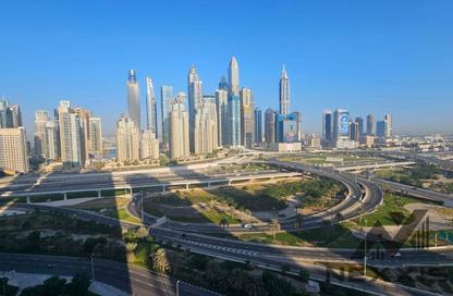 شقة - غرفة نوم - 2 حمامات للايجار في خور الجميرا 1 - أبراج خور الجميرا - (JLT) مجمع X - أبراج بحيرات الجميرا - دبي