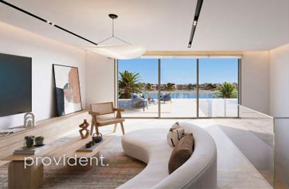 Villa - 6 - 7+ for sale in Beach Collection Frond E - Beach Collection - Palm Jebel Ali - Dubai