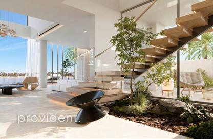 Villa - 6 - 7+ for sale in Beach Collection Frond E - Beach Collection - Palm Jebel Ali - Dubai Villa - 6 - 7+ for sale in Beach Collection Frond E - Beach Collection - Palm Jebel Ali - Dubai