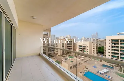 شقة - 2 غرف نوم - 2 حمامات للايجار في الظفرة 3 - الظفرة - جرينز - دبي