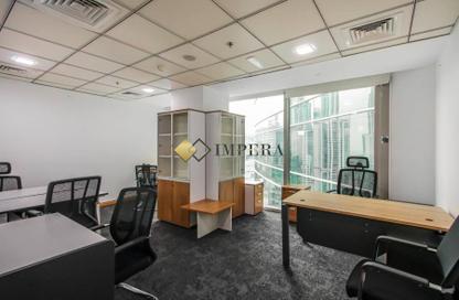 Office Space - Studio - 2 Bathrooms for rent in The Binary Tower - Business Bay - Dubai