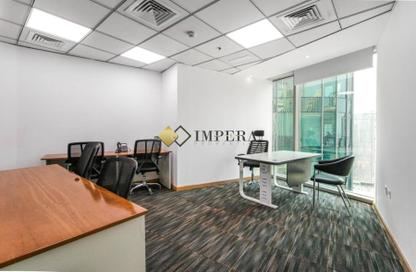 Office Space - Studio - 2 Bathrooms for rent in The Binary Tower - Business Bay - Dubai